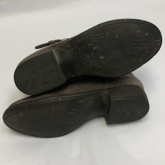 Steve Madden Outlaww Leather Boots Taupe New - Picture 5 of 10